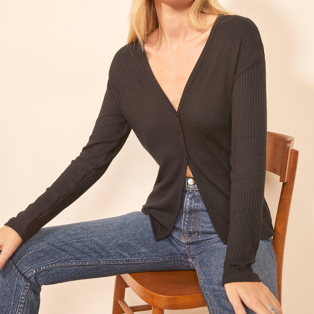 SOLD Reformation Ellie Cardigan